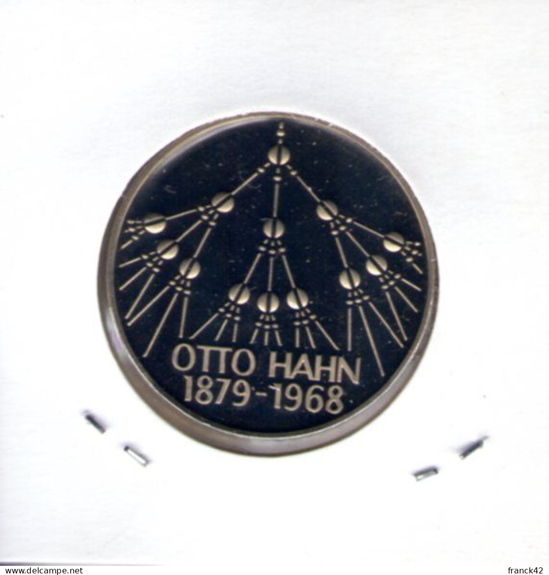 Allemagne. 5 DM. Otto HAHN. 1979 G - 5 Marcos