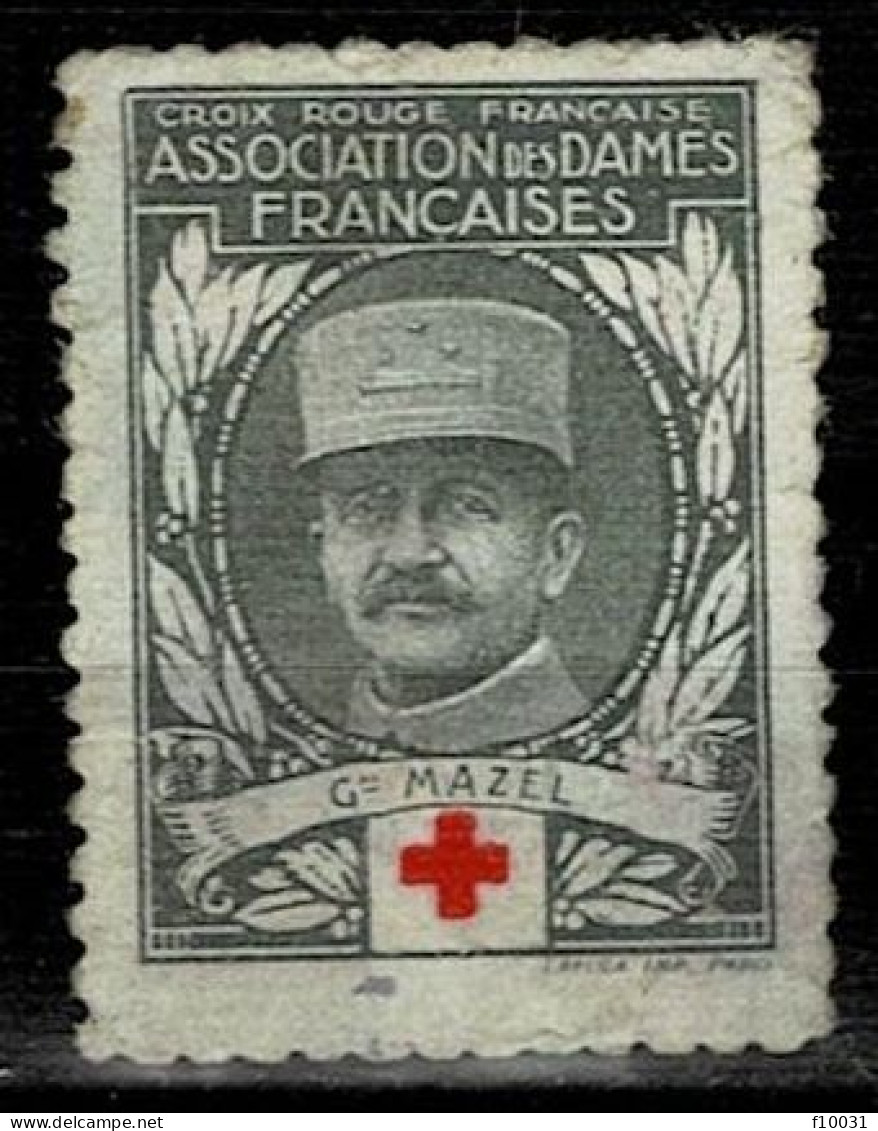 ERINNOPHILIE  Association Des DAMES Françaises MAZEL - Cruz Roja