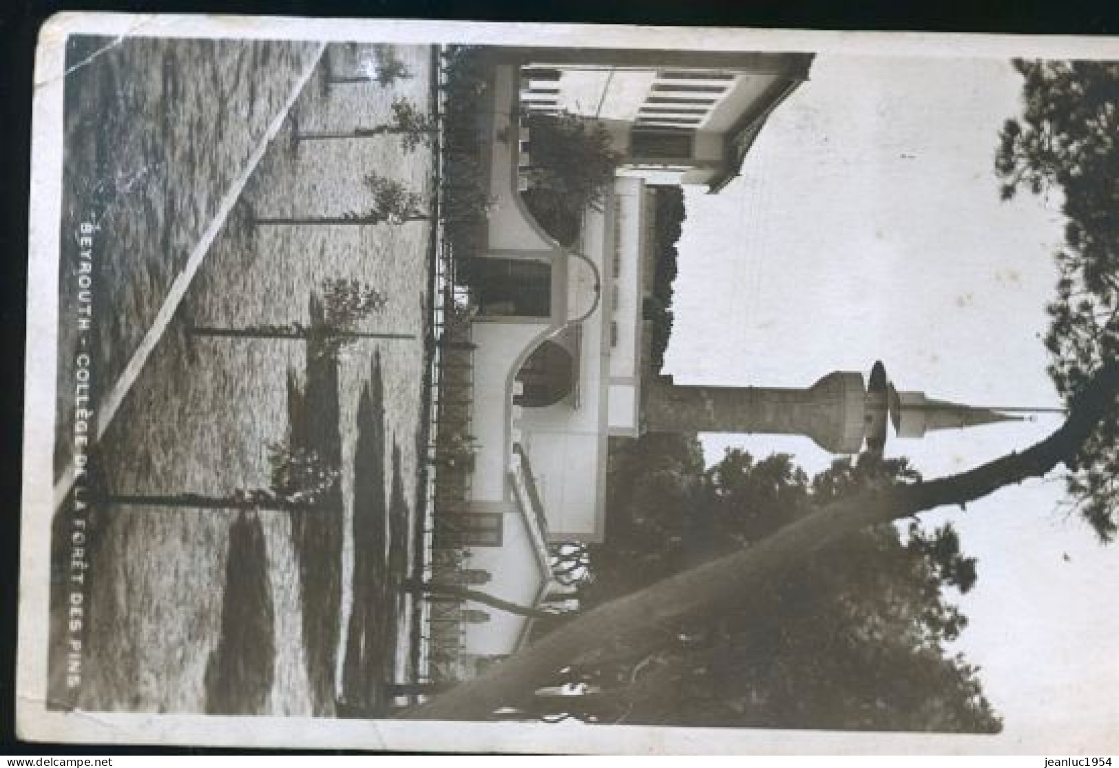 BEYROUTH COLLEGE PHOTO CARTE - Liban