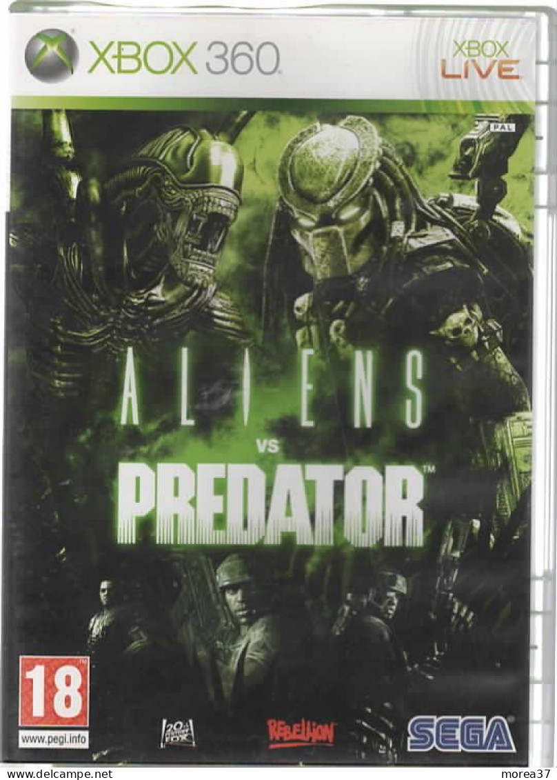 JEU XBOX 360     ALIENS Vs PREDATOR  (JE 2) - Xbox 360