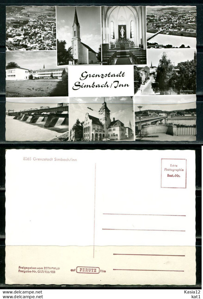 K13032)Ansichtskarte: Simbach, Mehrbildkarte - Simbach