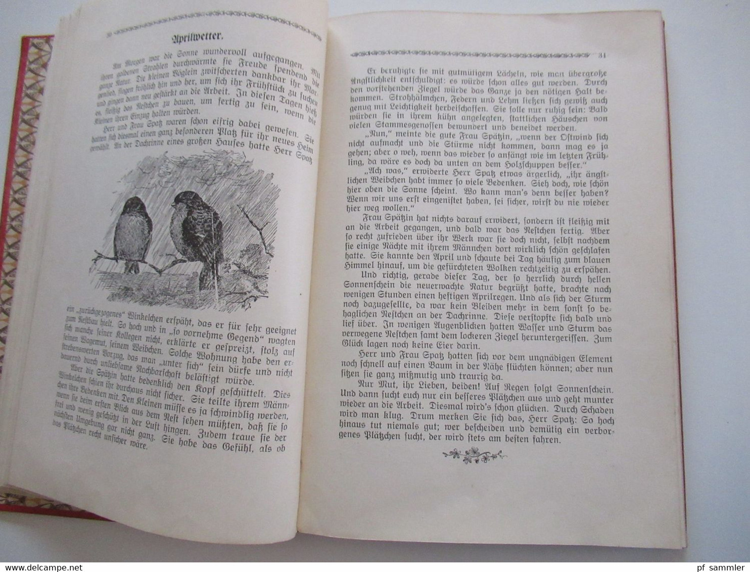 1930er Jahre altes Kinderbuch Kinderherz und Kindersinn ausgewählte Erzählungen Erster Band 12. Auflage
