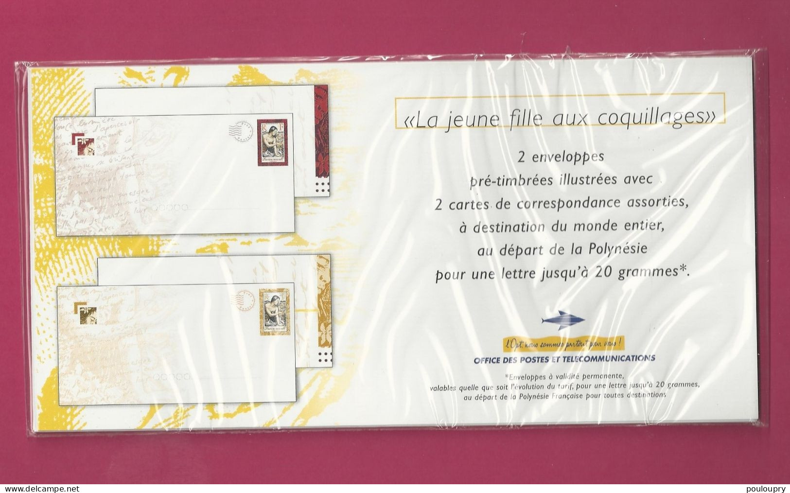 PAP N° 1-E De 1998 - Neuf Sous Blister - Storia Postale