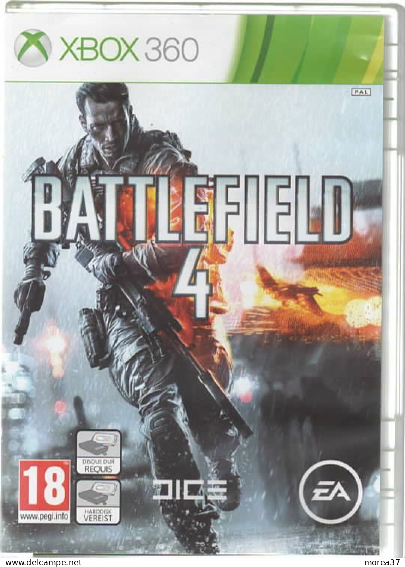 JEU XBOX 360   BATTLEFIELD 4  (JE 2) - Xbox 360