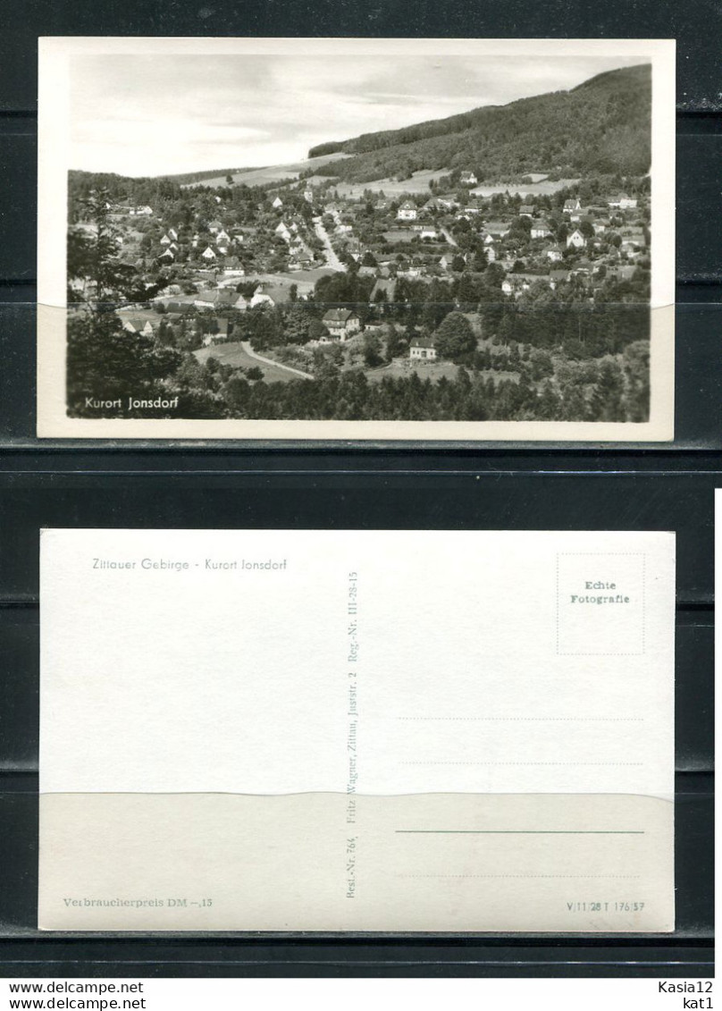 K13685)Ansichtskarte: Jonsdorf, Totale - Jonsdorf