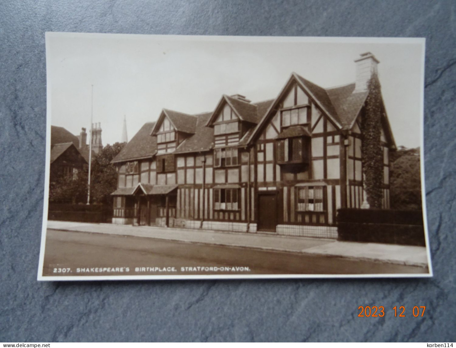 SHAKESPEARE'S BIRTHPLACE - Stratford Upon Avon