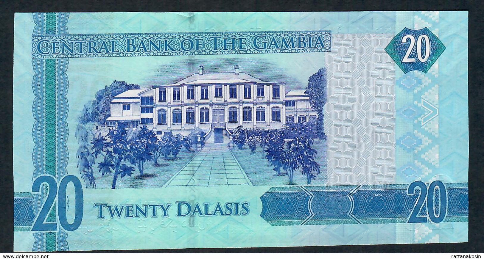 GAMBIA P33 20 DALASI 2015 #A      UNC. - Gambie