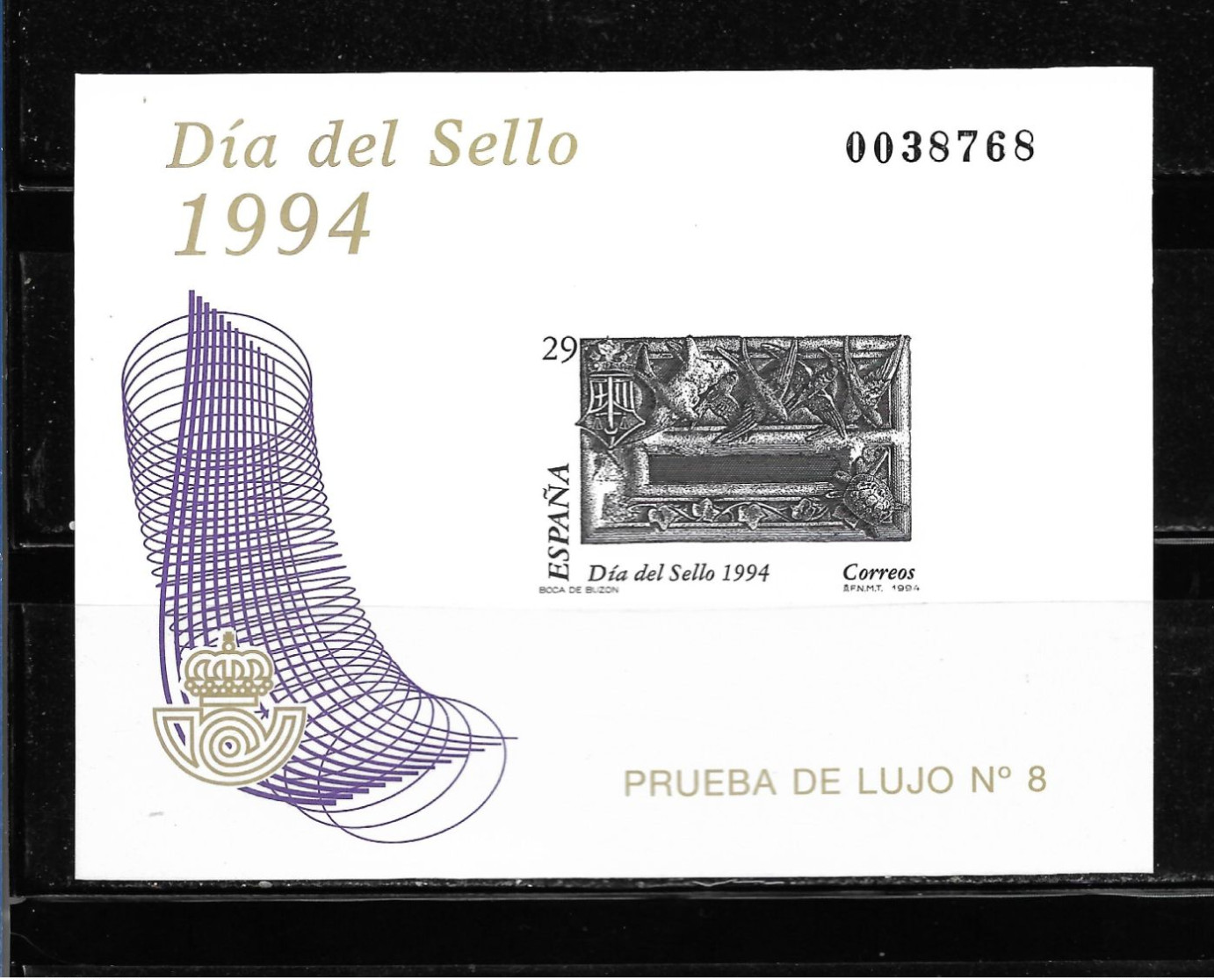 ESPAÑA 1994, PRUEBA OFICIAL EDIFIL 31 - DÍA DEL SELLO.     MNH. - Variedades & Curiosidades