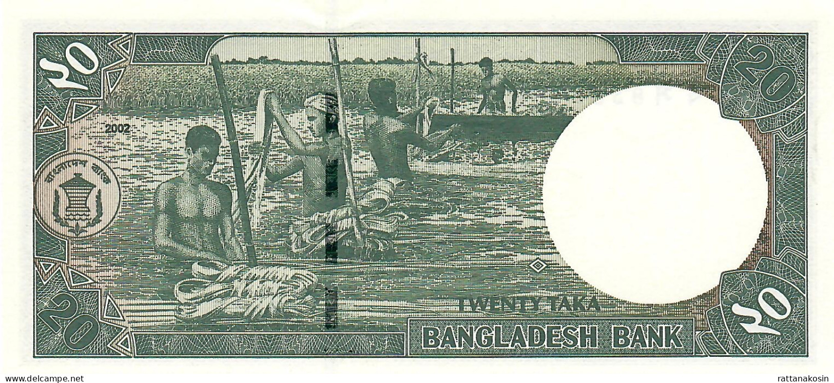 BANGLADESH   P40   20   TAKA    2002    UNC. - Bangladesh