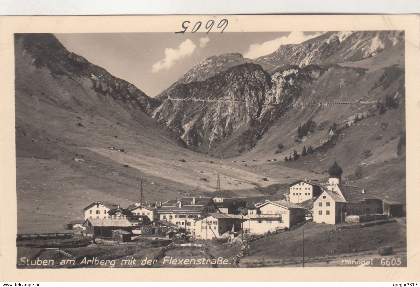 D9917) STUBEN Am ARLBERG - Mit Der Flexenstraße - Sehr Schöne Alte FOTO AK - Stuben