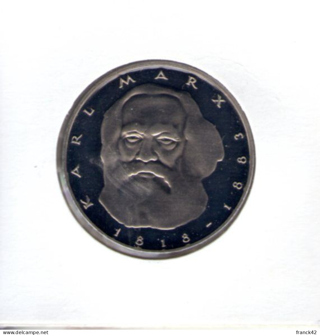 Allemagne. 5 DM. Karl Marx. 1983 - 5 Mark