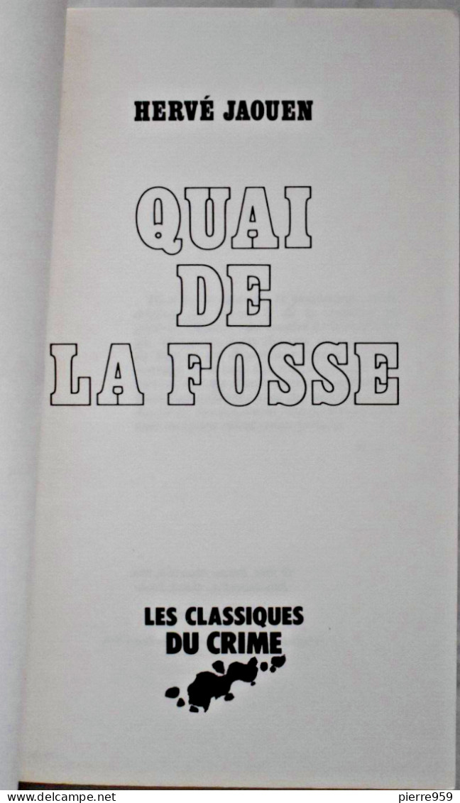 Quai De La Fosse - Hervé Jaouen - Fleuve Noir