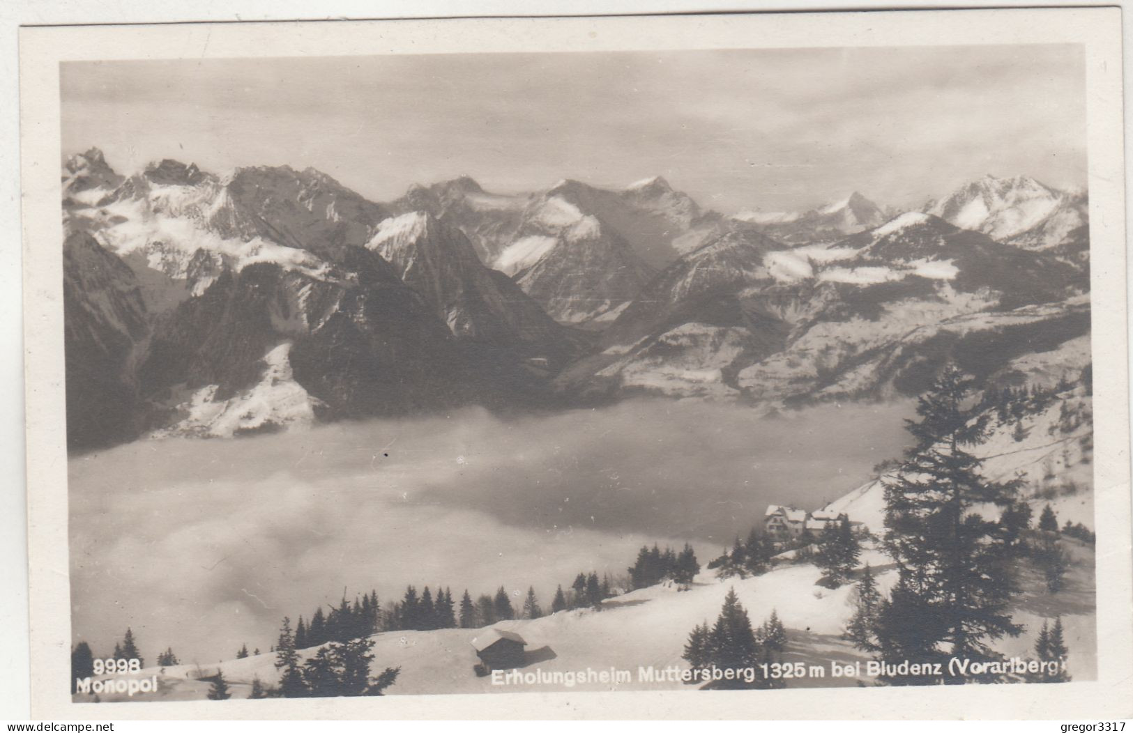 D9931) Erholungsheim MUTTERSBERG 1325m Bei BLUDENZ - Vorarlberg - Sehr Schöne FOTO AK Alt ! - Bludenz