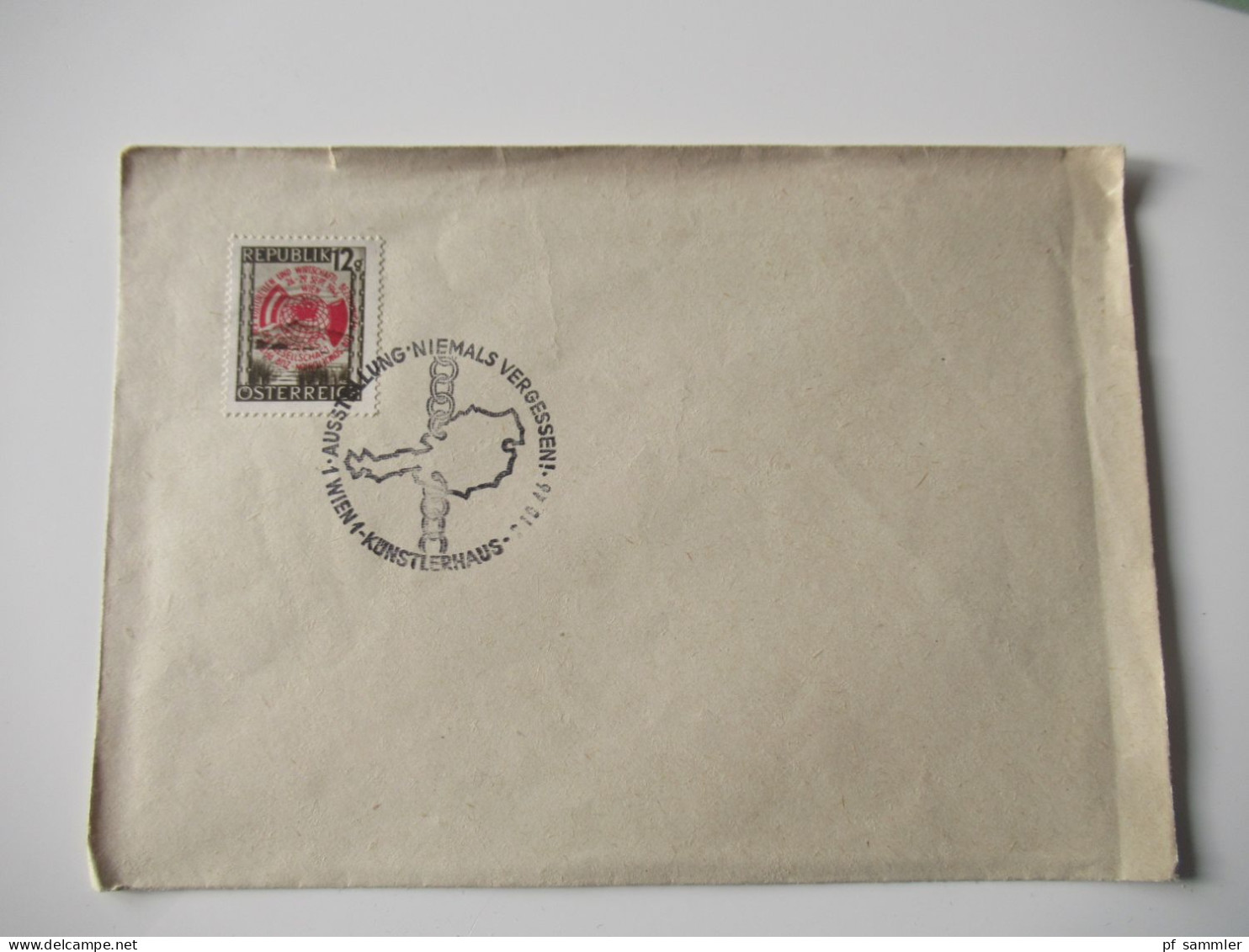 Österreich 1946 / 1948 Sonder PK Posten Mit Insgesamt 18 Stück / Blanko PK Mit Sonderstempel - Storia Postale