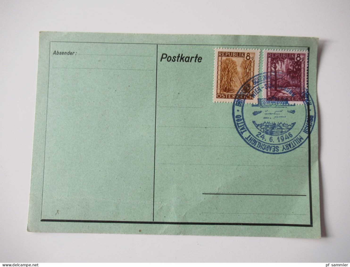 Österreich 1946 / 1948 Sonder PK Posten Mit Insgesamt 18 Stück / Blanko PK Mit Sonderstempel - Storia Postale