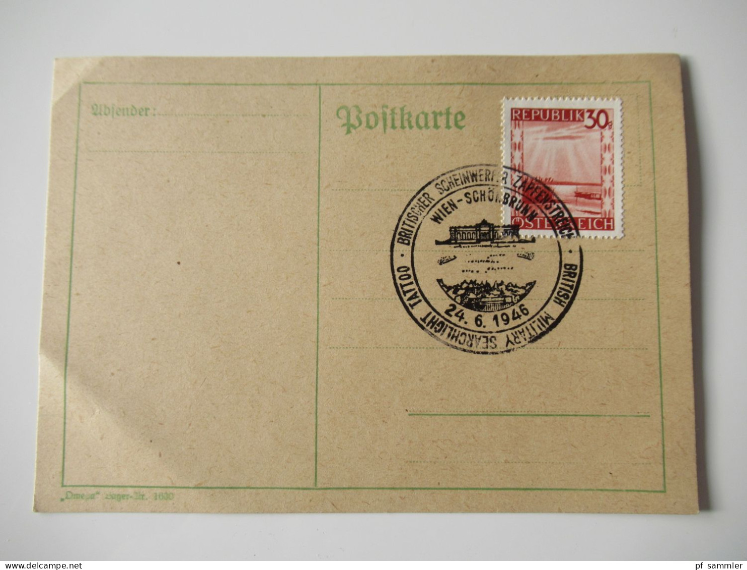Österreich 1946 / 1948 Sonder PK Posten Mit Insgesamt 18 Stück / Blanko PK Mit Sonderstempel - Cartas & Documentos