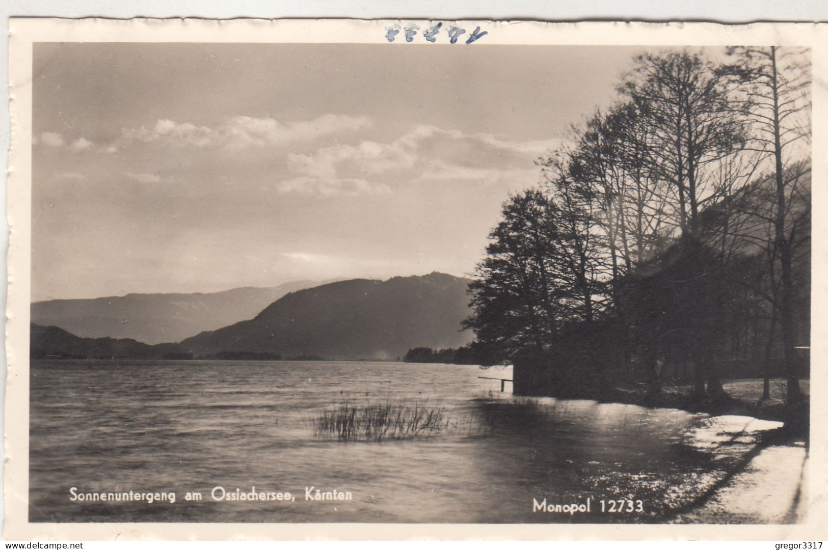 D9942) Sonnenuntergang Am OSSIACHERSEE - Kärnten - Sehr Schöne FOTO AK - Ossiachersee-Orte