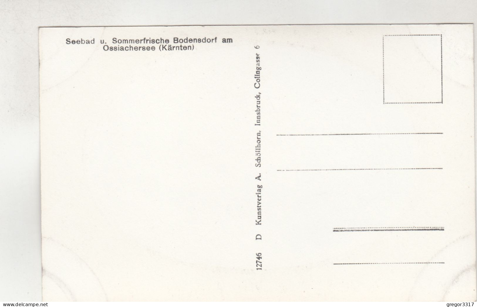 D9943) Seebad U. Sommerfrische BODENSDORF Am OSSIACHERSEE - Kärnten - Sehr Schöne Alte FOTO AK - Ossiachersee-Orte