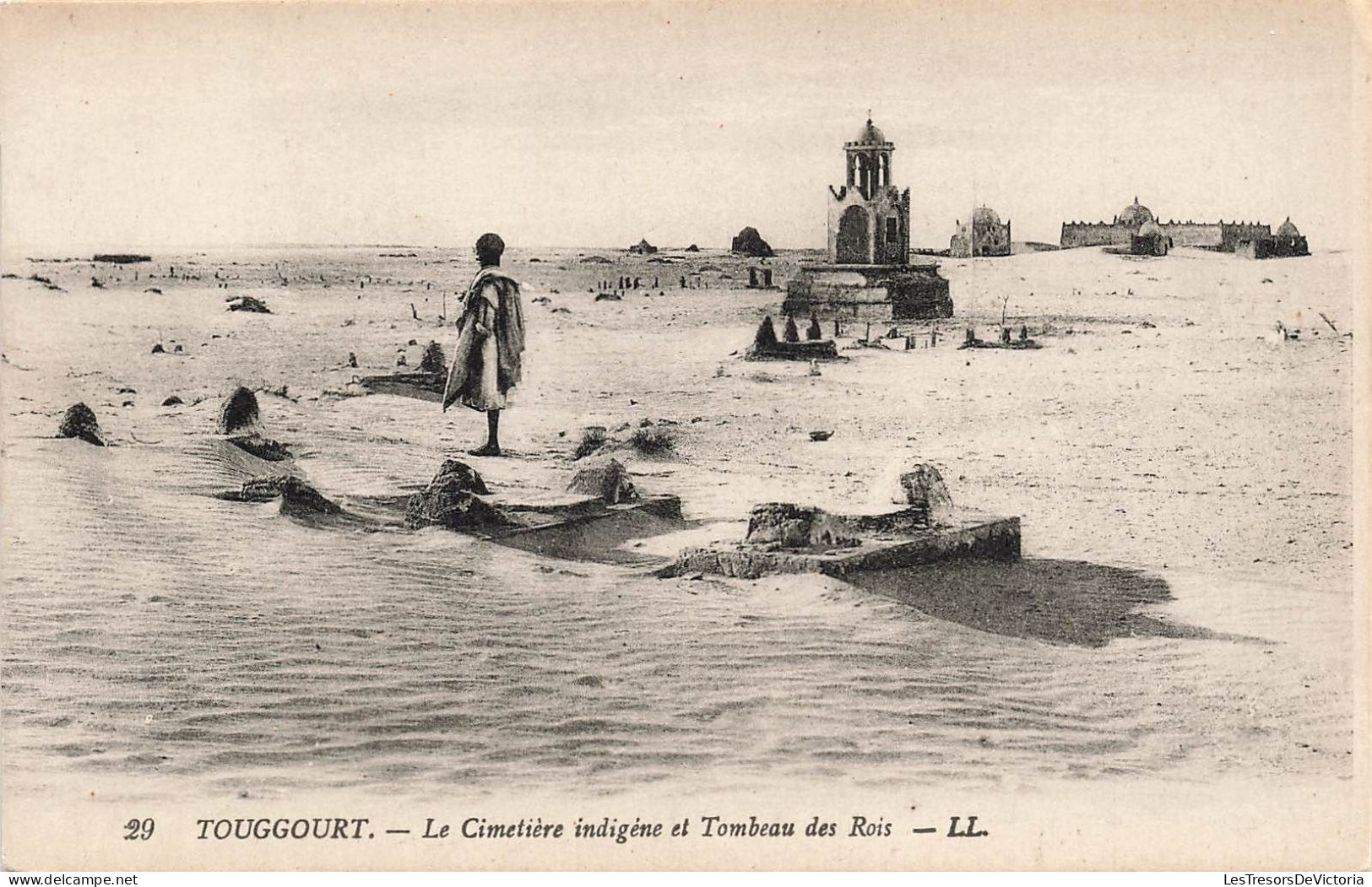 ALGERIE - Touggourt - Le Cimetière Indigène Et Tombeau Des Rois - Carte Postale Ancienne - Autres & Non Classés