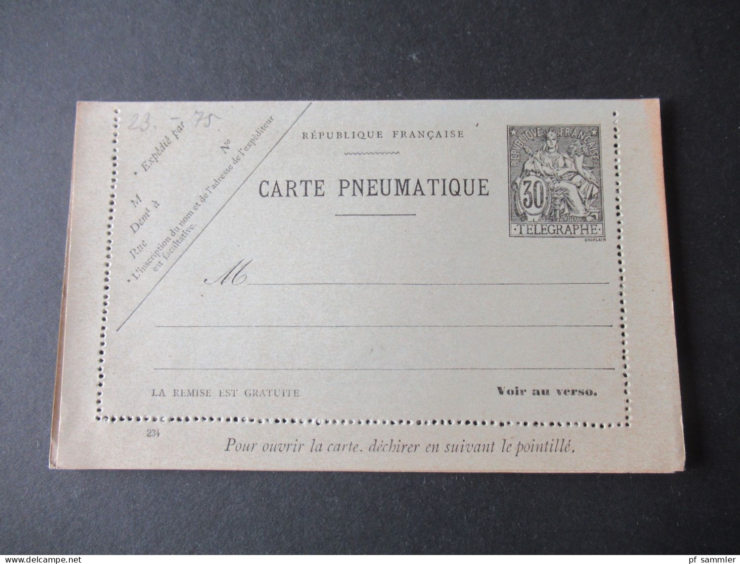 Rohrpost Paris ab ca. 1880er Jahre mit 43 Stück / GA, Kartenbriefe, Umschläge! Gebraucht / ungebraucht! Doppelkarten