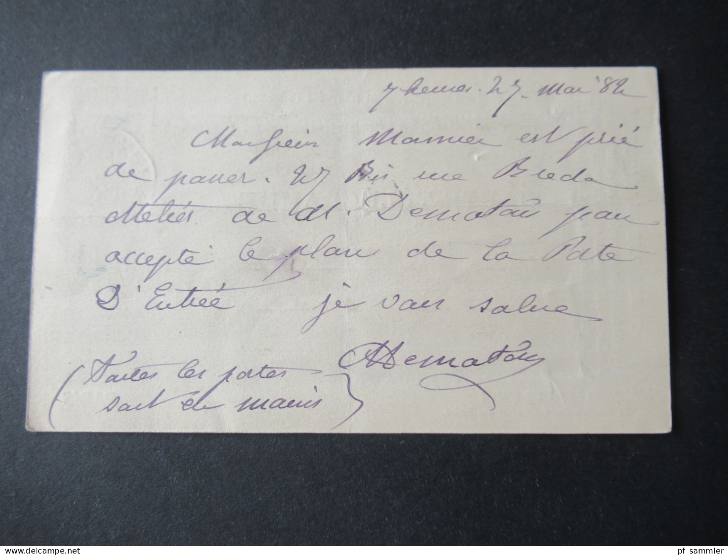 Rohrpost Paris ab ca. 1880er Jahre mit 43 Stück / GA, Kartenbriefe, Umschläge! Gebraucht / ungebraucht! Doppelkarten