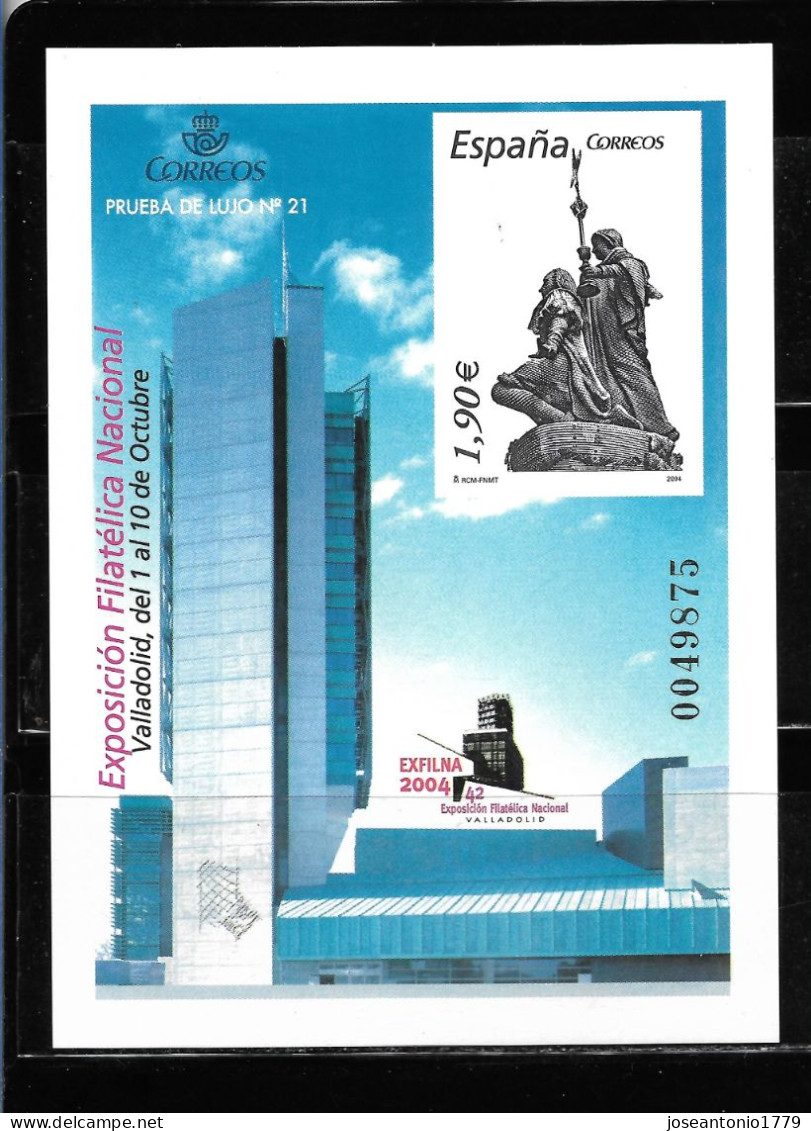 ESPAÑA 2004,  PRUEBA OFICIAL EDIFIL 84 - EXFILNA ' 2004.     MNH. - Abarten & Kuriositäten