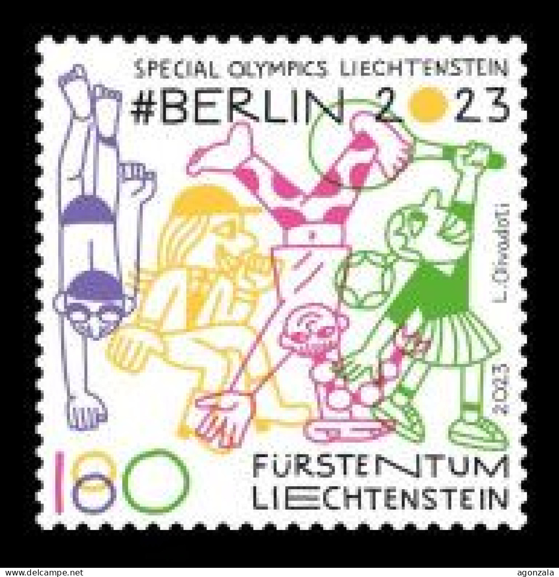 Liechtenstein 2023 Mih. 2090 Special Olympics World Games In Berlin MNH ** - Non Classés