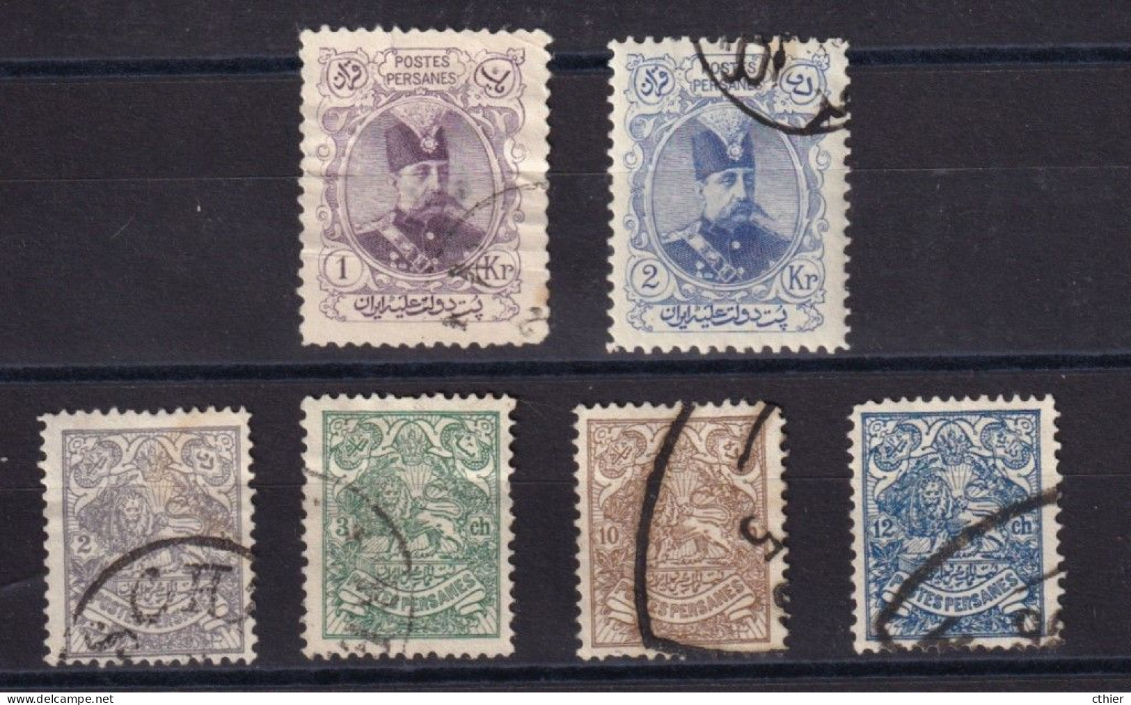 PERSE IRAN - Lot 6 Timbres 1902/1904 - Iran