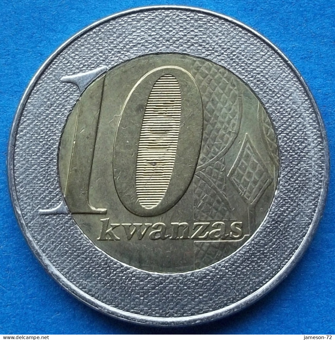 ANGOLA - 10 Kwanzas 2012 KM# 110 Reform Coinage (1999) - Edelweiss Coins - Angola