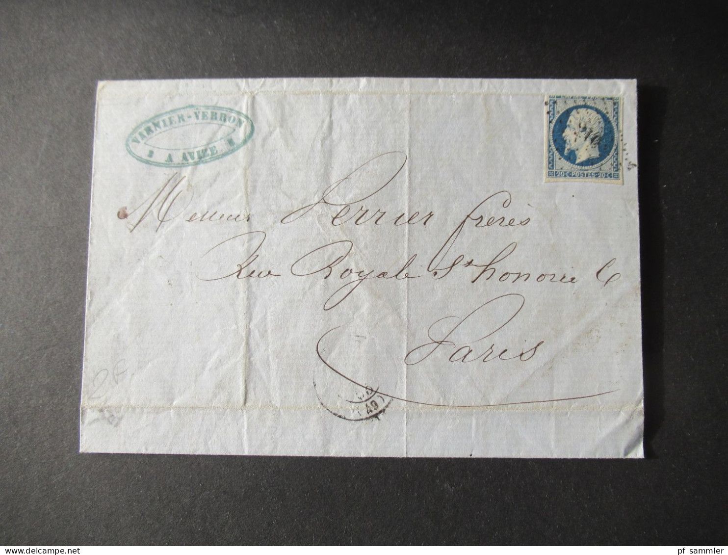 Frankreich 1850er- 1870er Belegeposten viel Napoleon III. Faltbriefe mit Inhalt! Interessante Stempel usw. 42 Belege