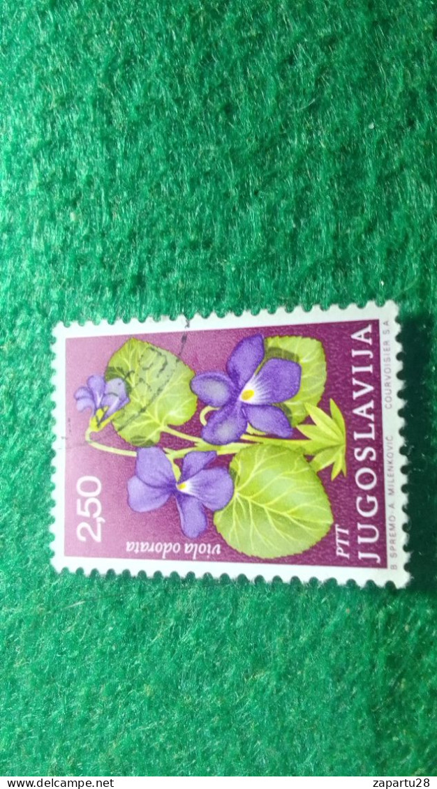 YOGUSLAVYA-1970-80     2 50  .DİN       DAMGALI - Used Stamps