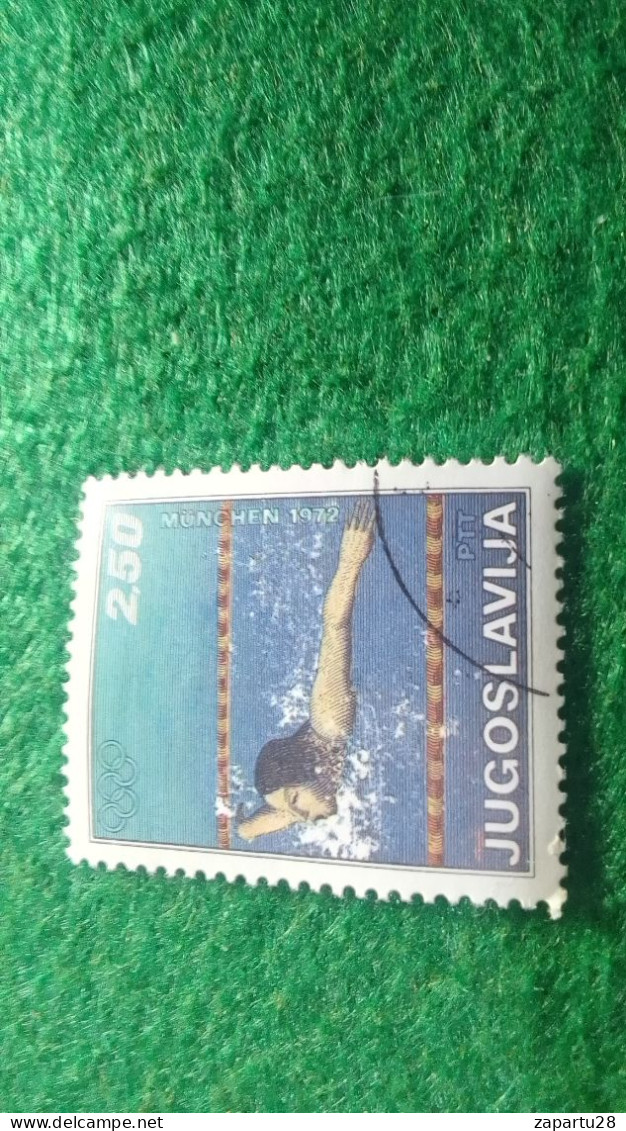 YOGUSLAVYA-1970-80     2 50  .DİN       DAMGALI - Used Stamps