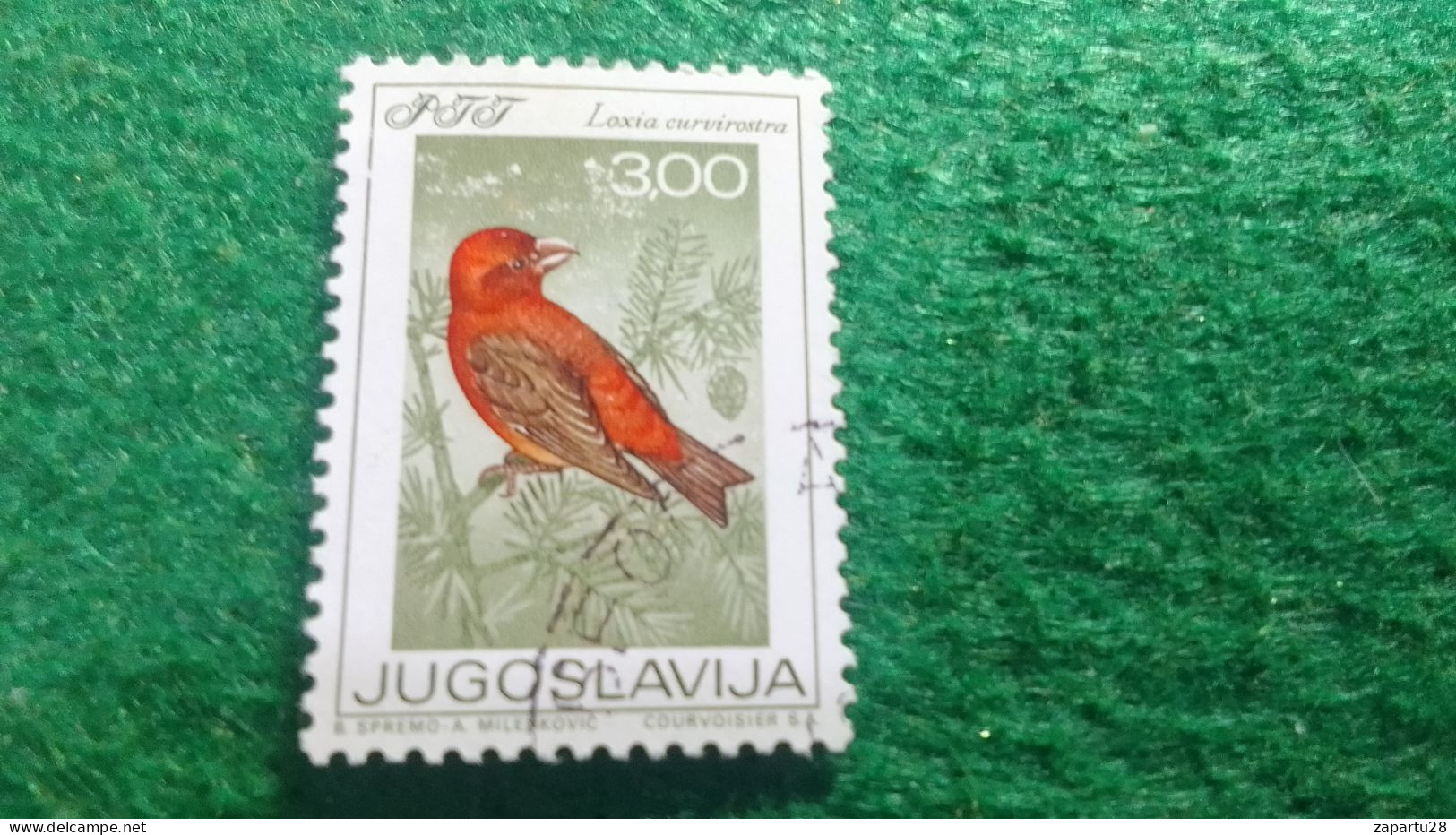 YOGUSLAVYA-1970-80     3.00  .DİN       DAMGALI - Used Stamps