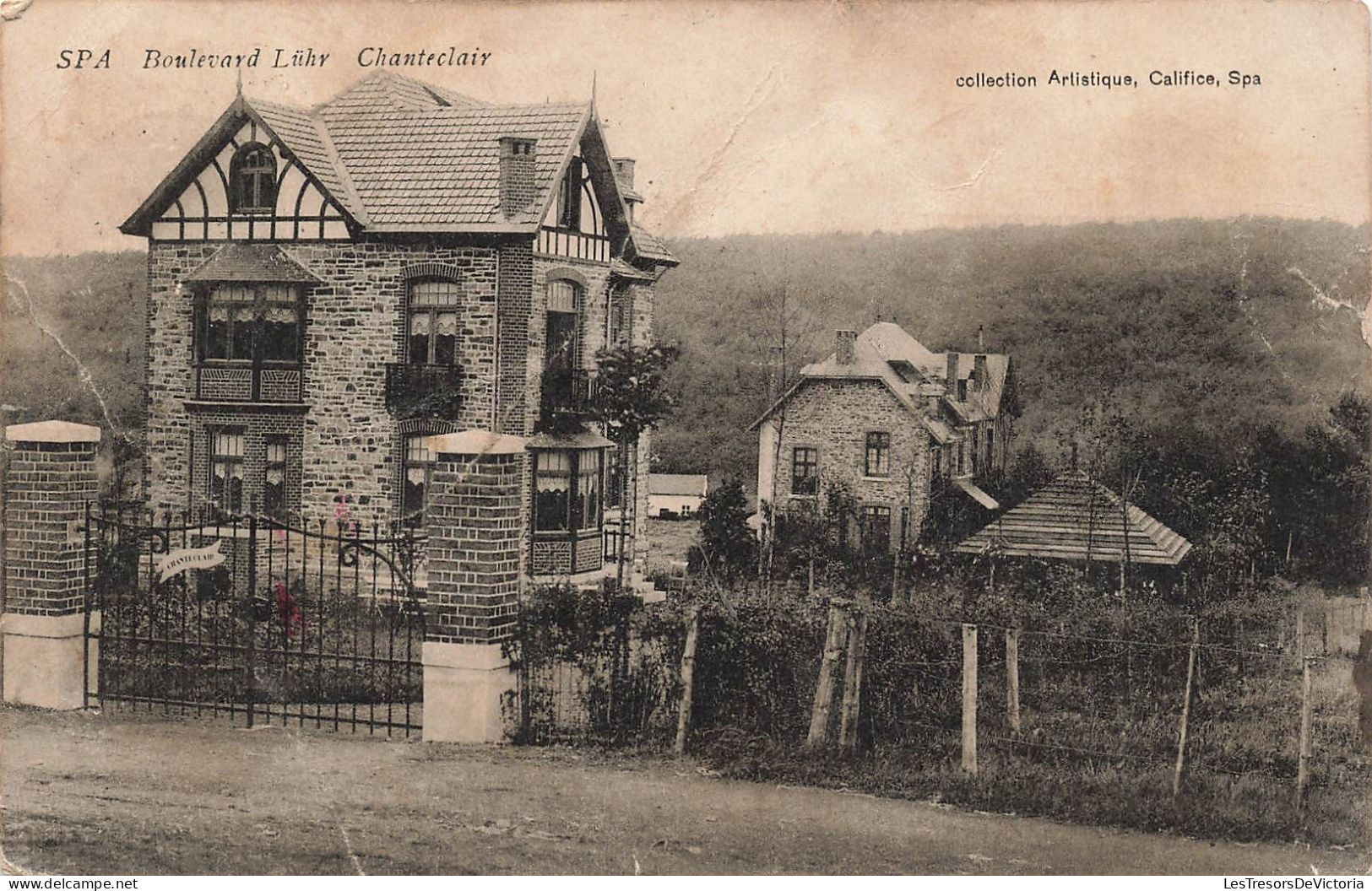 BELGIQUE - Spa - Boulevard Luhr Chanteclair - Carte Postale Ancienne - Spa