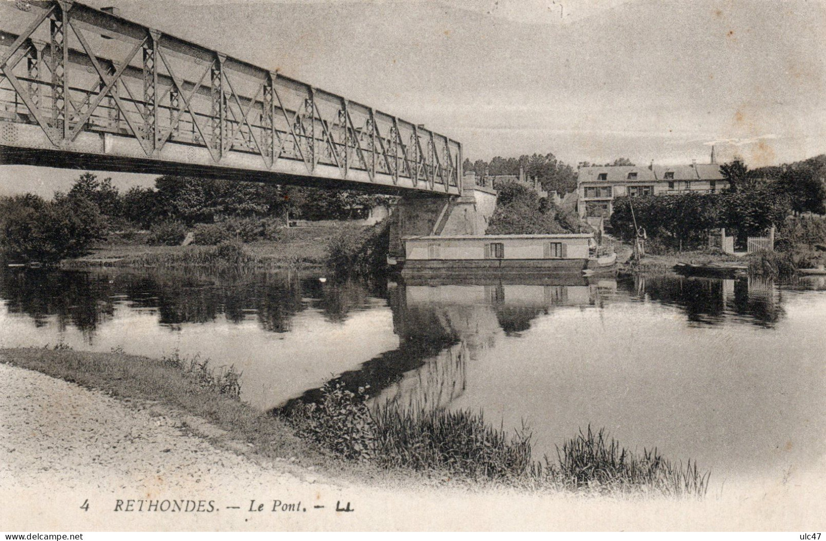 - 60 - RETHONDES (Oise) - Le Pont. - Scan Verso - - Rethondes
