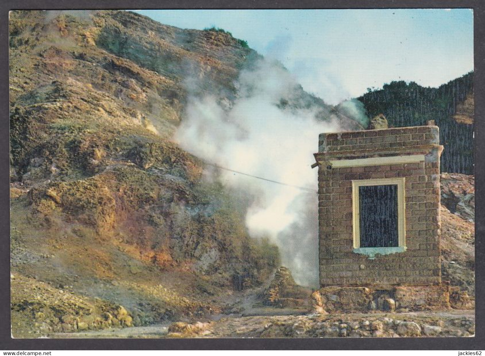 120022/ POZZUOLI, Solfatara, Osservatorio, Il Soffione - Pozzuoli