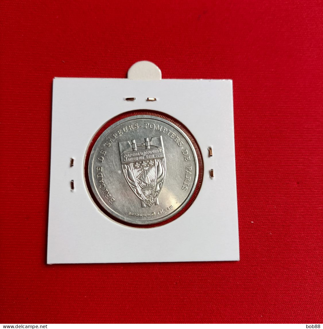 PIECE 30 EUROS ARGENT SAPEURS POMPIERS DE PARIS - Euro Delle Città