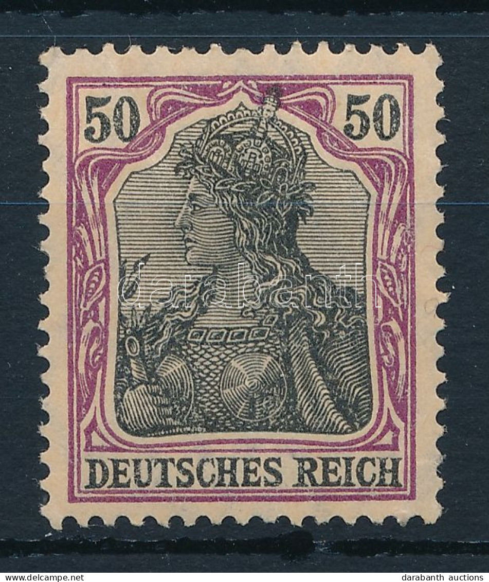 ** Deutsches Reich 1905 Germania Mi 50Pf Mi 91 I X (Mi EUR 240.-) - Other & Unclassified