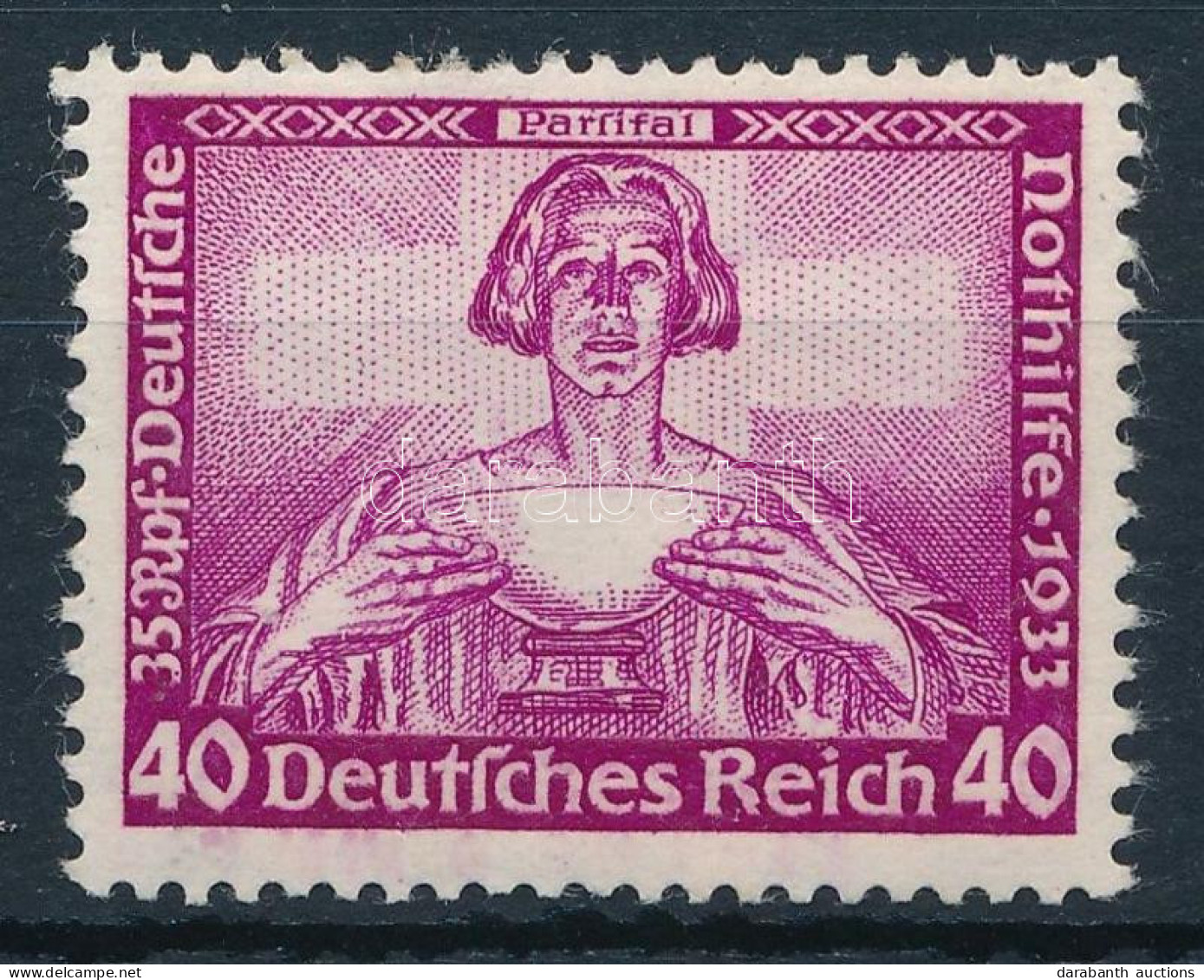 ** Deutsches Reich 1933 Wagner Mi 507 A (Mi EUR 1.000.-) - Otros & Sin Clasificación