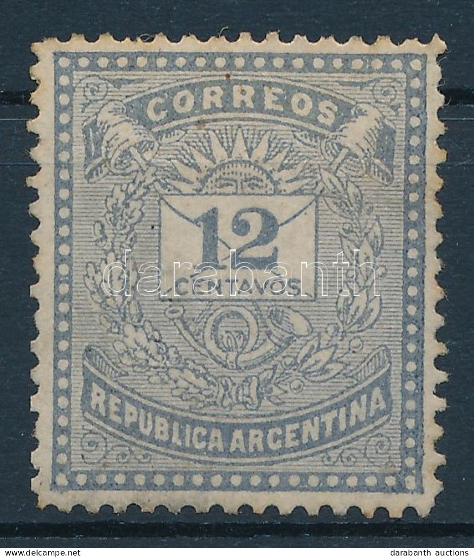 * Argentína 1882 Forgalmi Mi 42 A (Mi EUR 150.-) (foghibák / Prf. Faults) - Sonstige & Ohne Zuordnung