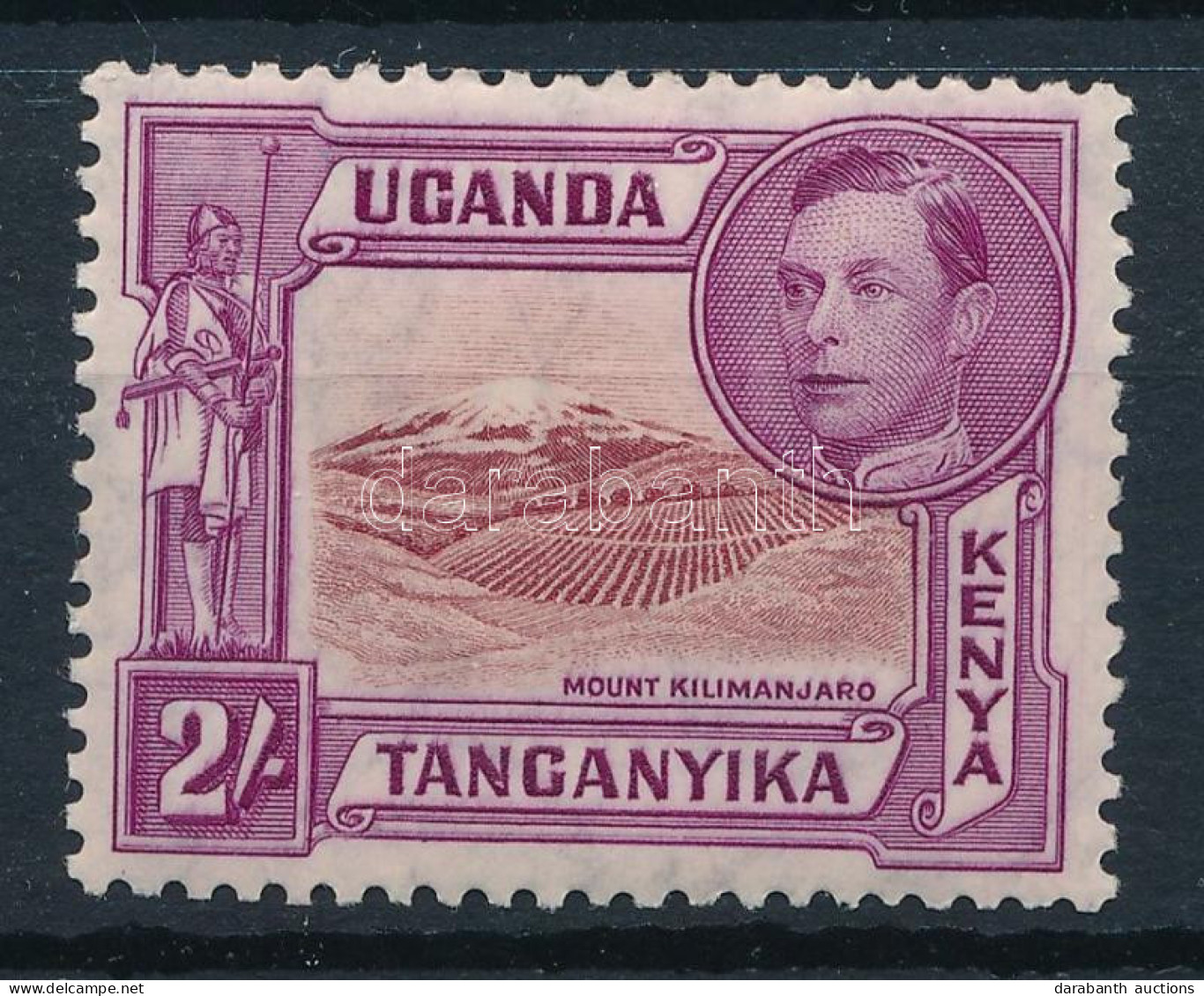 * Kelet Afrikai Közösség 1938 Forgalmi Mi 67A 13 1/4 Fogazással (*Mi EUR 170.-) - Other & Unclassified