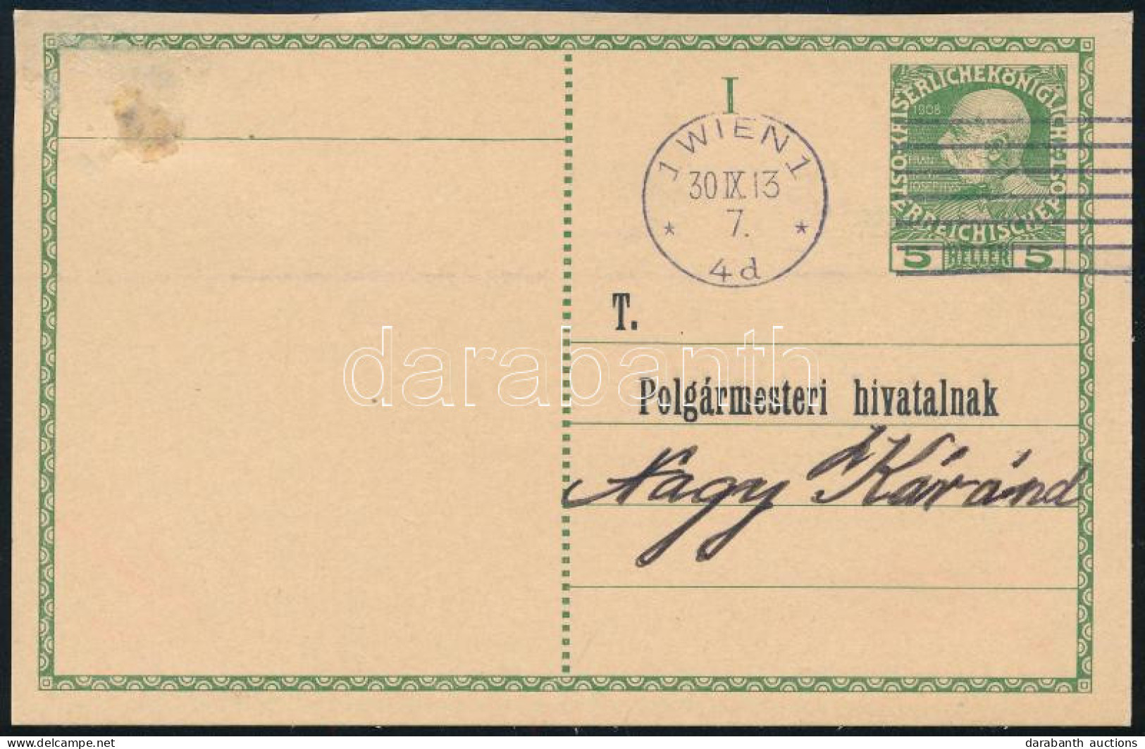 Ausztria 1913 - Otros & Sin Clasificación