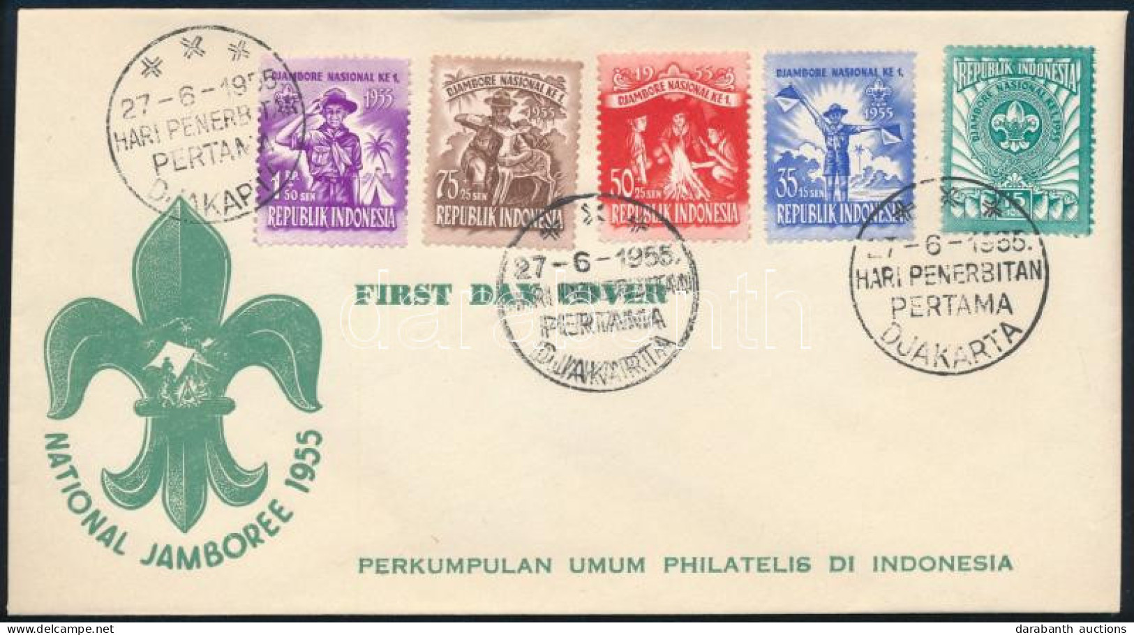 Indonézia 1955 - Autres & Non Classés