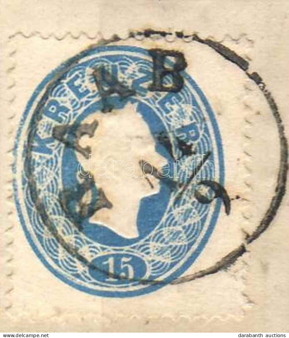 1861 15kr "RAAB" - Otros & Sin Clasificación
