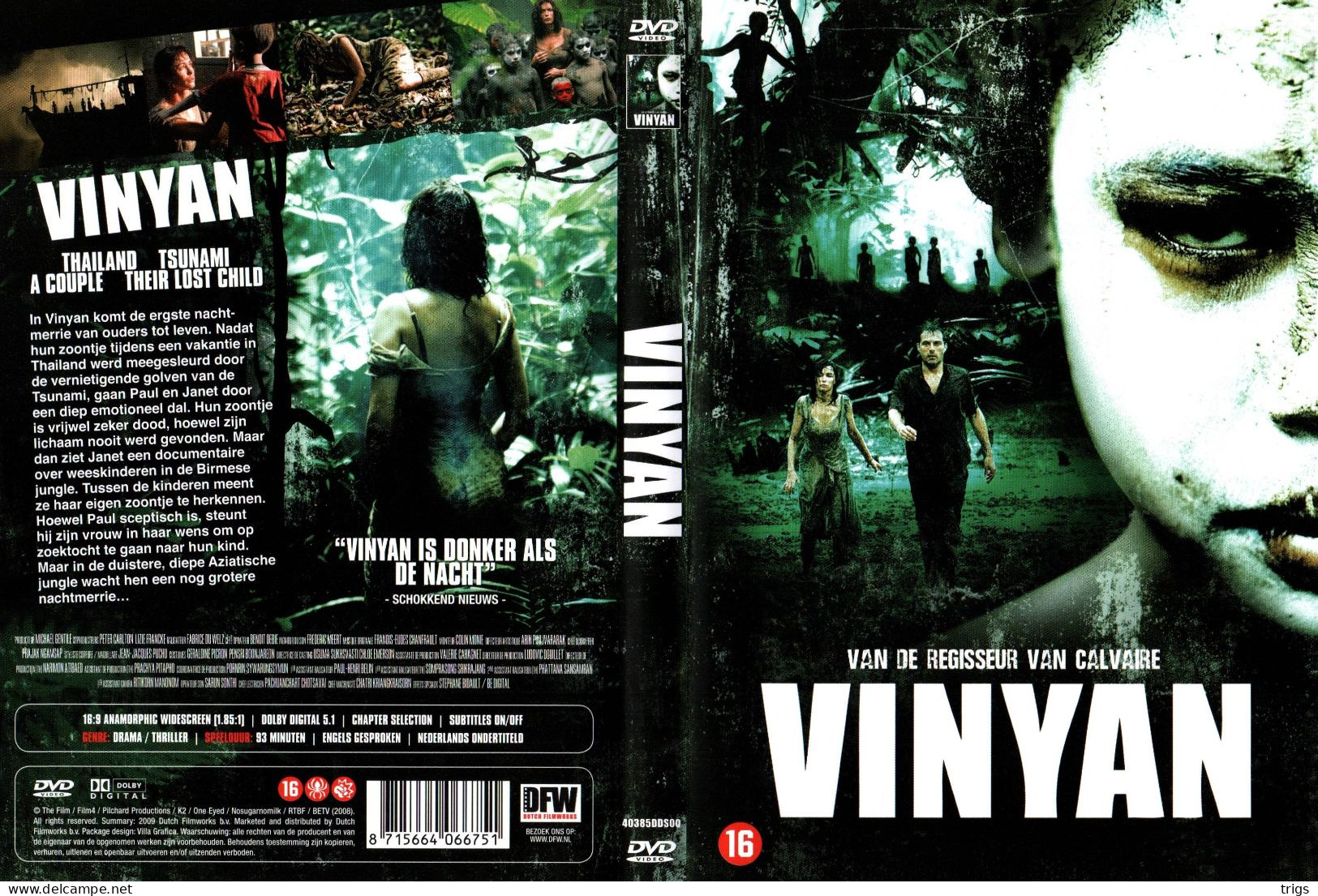 DVD - Vinyan - Politie & Thriller