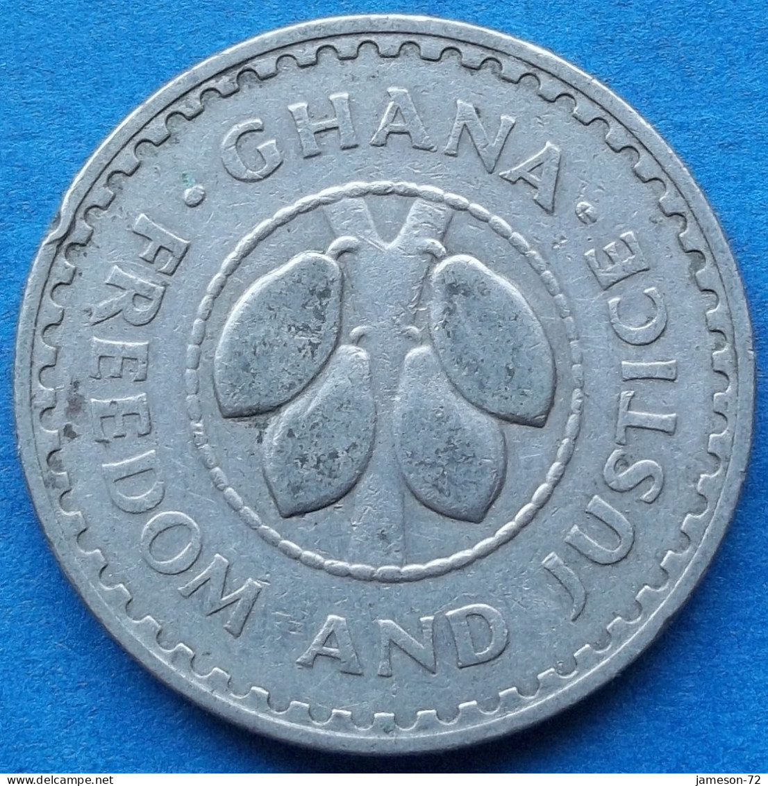 GHANA - 20 Pesewas 1967 "Cocoa Beans" KM# 17 Decimal Coinage (1965-2007) - Edelweiss Coins - Ghana