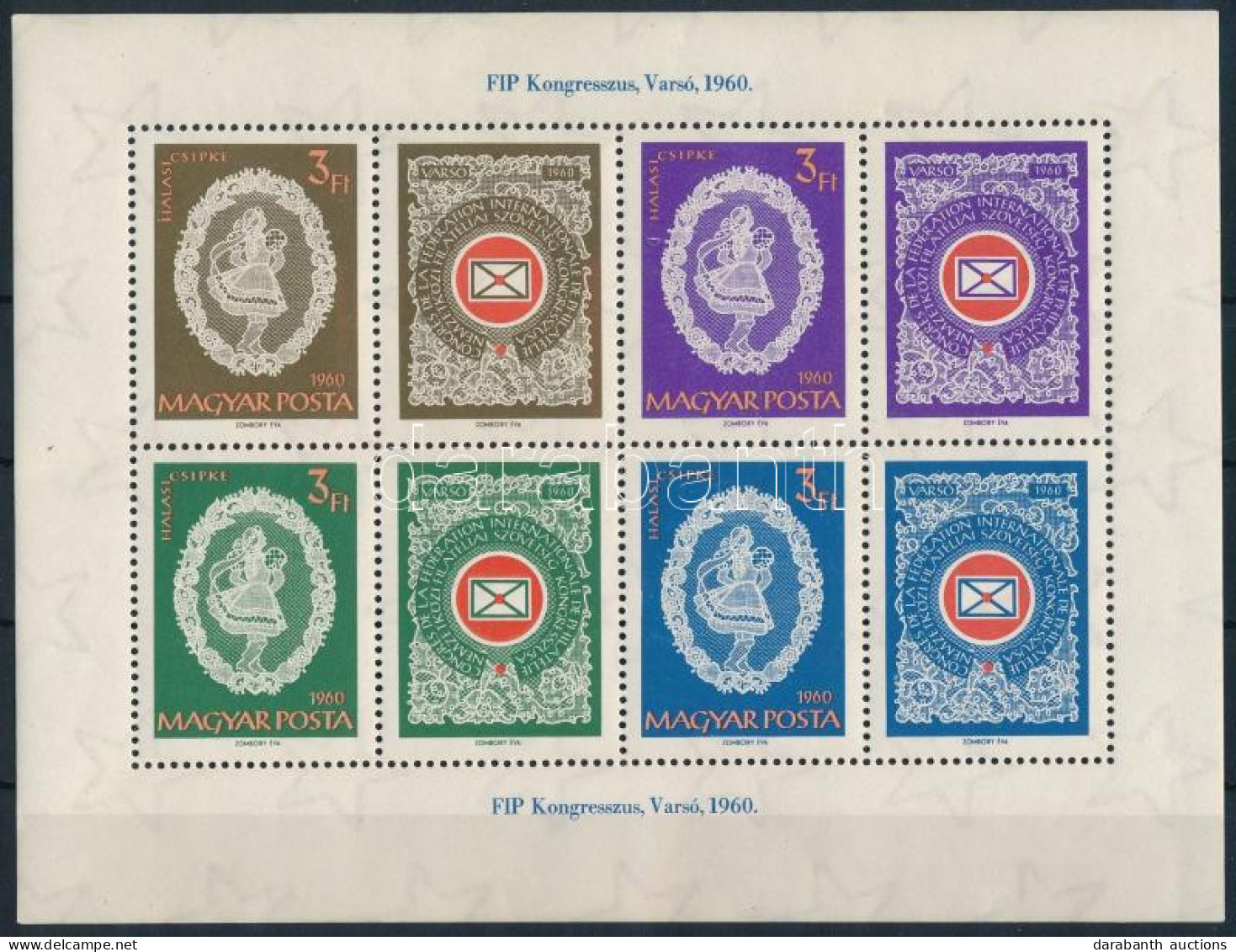 ** 1960 FIP III. Blokk (5.000) - Andere & Zonder Classificatie