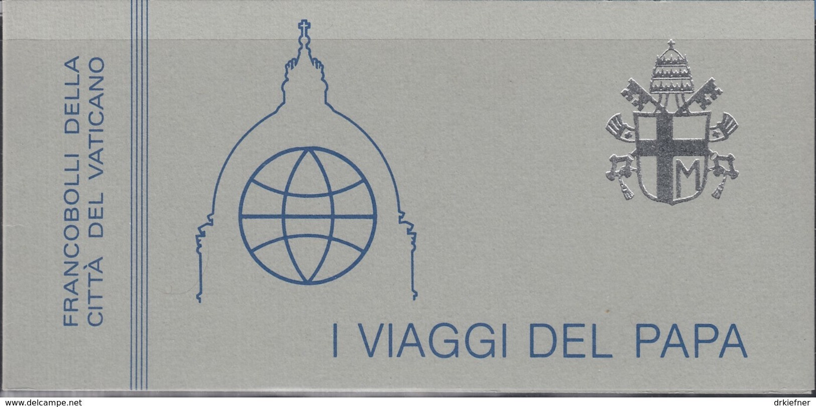 VATIKAN  Markenheftchen 2, Postfrisch **, Papstreisen 1984 - Booklets