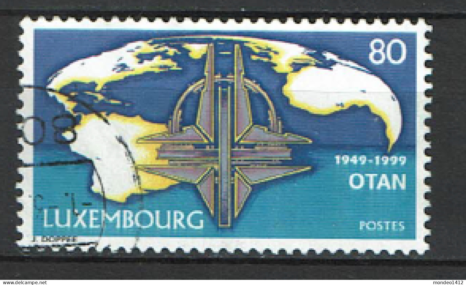 Luxembourg 1999 - YT 1421 - The 50th Anniversary Of NATO, 50e Anniversaire De L'OTAN, NAVO - Gebraucht