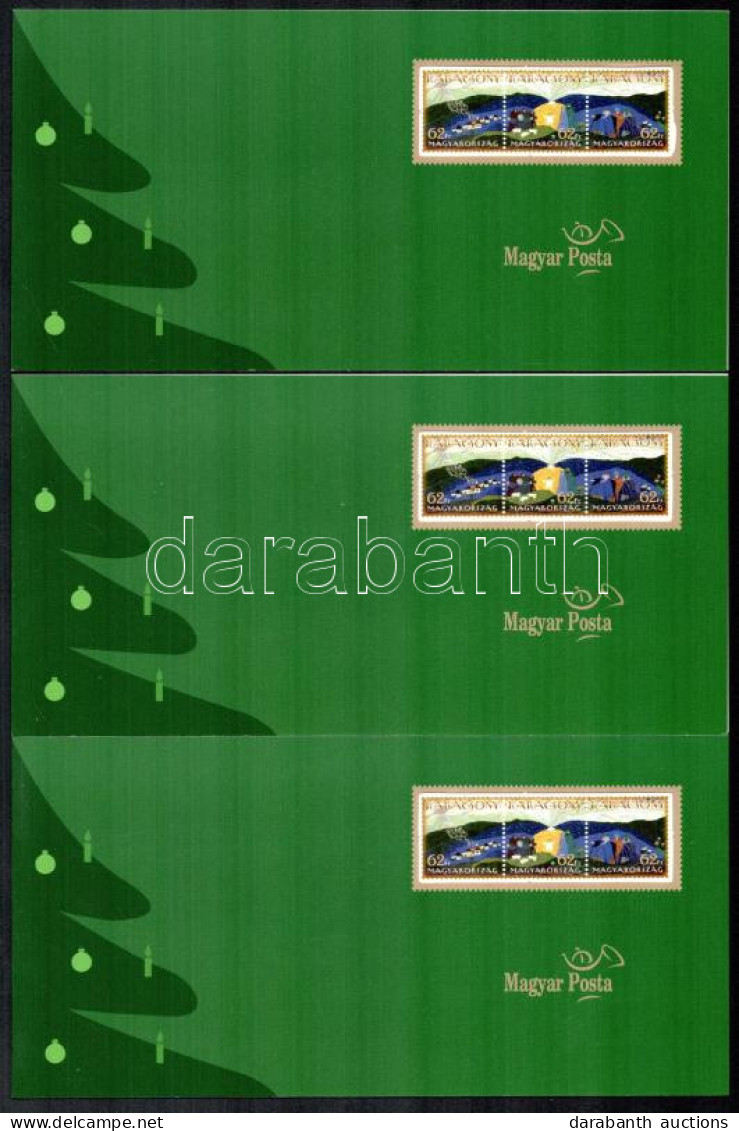 2005 5 Db Magyar Posta Karácsonyi Díjjegyes üdvözlőlap, R! - Sonstige & Ohne Zuordnung